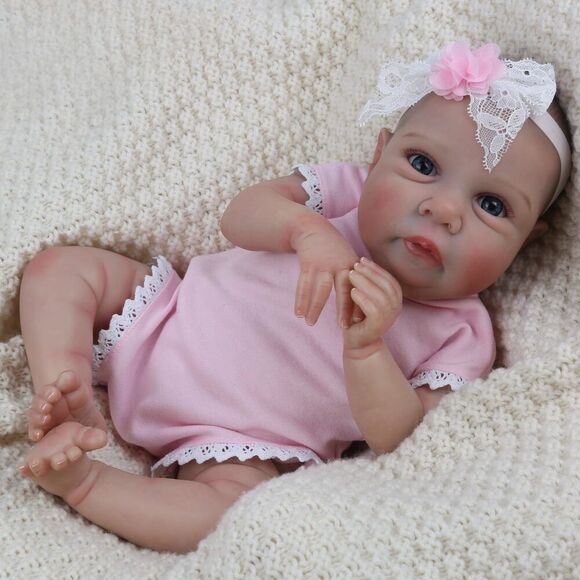 Charex Lifelike Reborn Baby Dolls - 20 Inch Realistic Newborn Dolls, Real Life - Picture 5 of 15